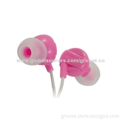Custom Round Cable In-ear Earphones with 32 Ohms Impedance